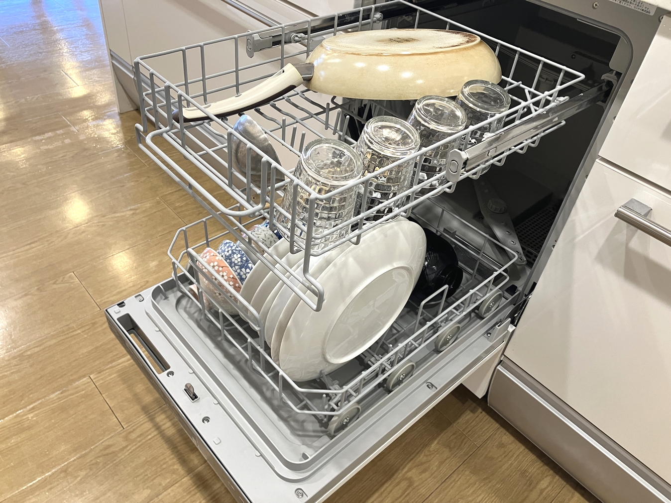 ビルトインフロントオープン食洗機