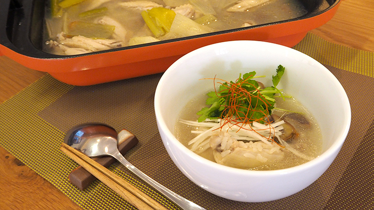 プログレで作る参鶏湯スープ