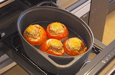 プラスドゥで作るトマトのファルシースープ