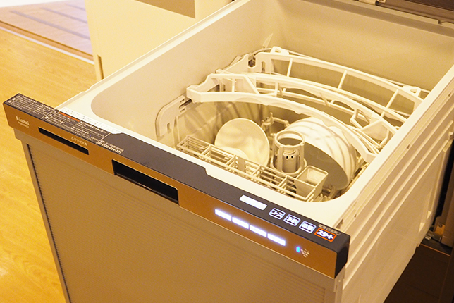 リンナイスライドオープン食洗機RSW-D401GP