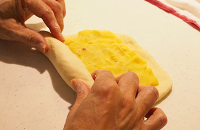 デリシアで作るサツマイモパン