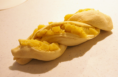 デリシアで作るサツマイモパン