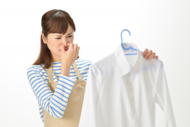 洗濯物の生乾き臭の原因