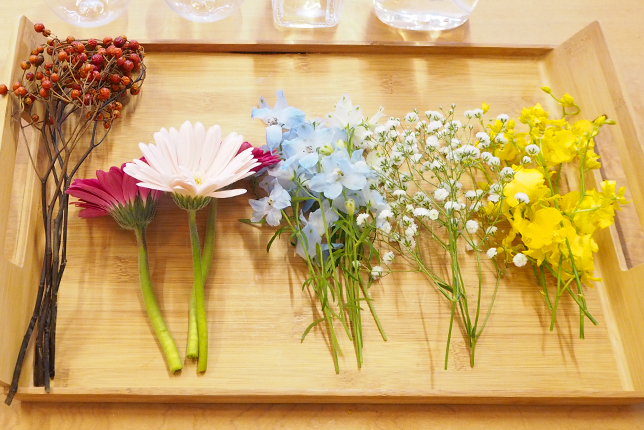 ハーバリウム用のお花