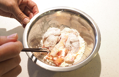 デリシアで作るヤンニョムチキン