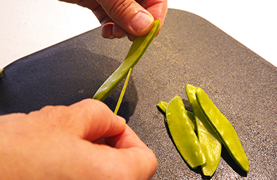 レジェロで作るさつまいもの無水みそ肉じゃが