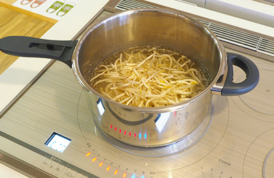 IHで作るアジアンにゅうめん