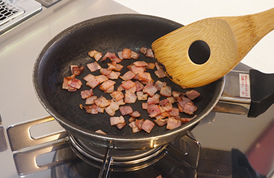 デリシアで作るエビの香草パン粉焼き