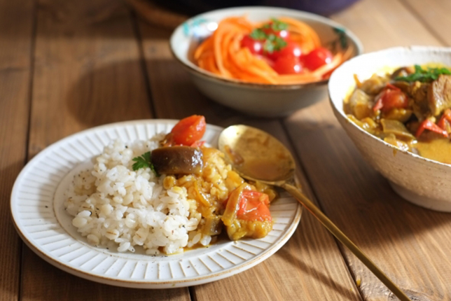 夏はカレーで疲労回復