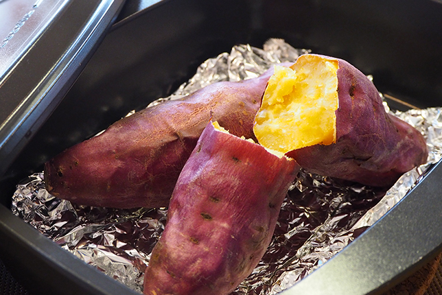 ザ・ココットで焼き芋