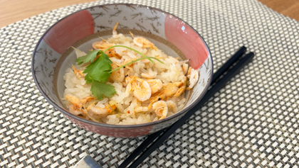 桜エビの炊き込みご飯