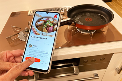 デリシア操作部シンプルタイプとプラスアールレシピ