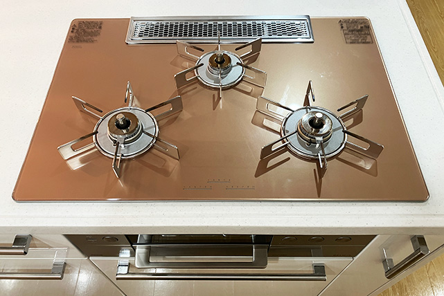 リンナイビルトインガスコンロデリシア操作部シンプルタイプ