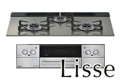 リンナイビルトインガスコンロリッセクラシックミラー