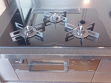 リンナイビルトインガスコンロデリシア