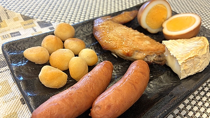 ガスコンロで燻製