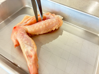 ガスコンロで作る手羽先の燻製