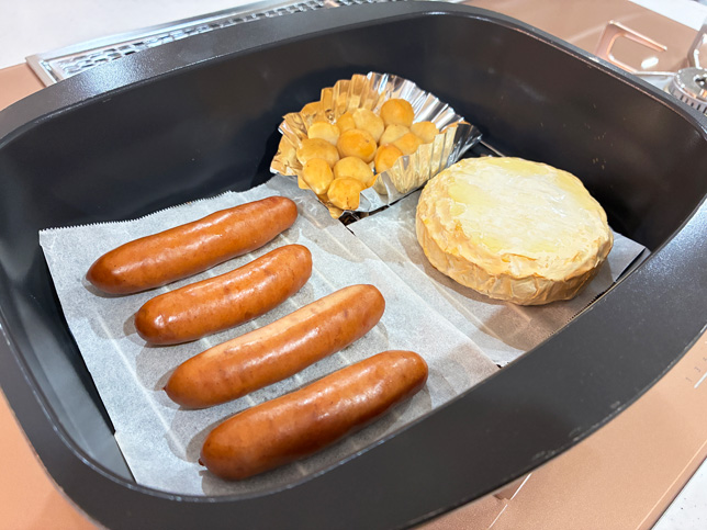 ガスコンロで作るおつまみ燻製