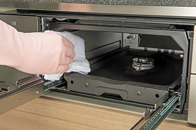 マルチグリルフラット側面