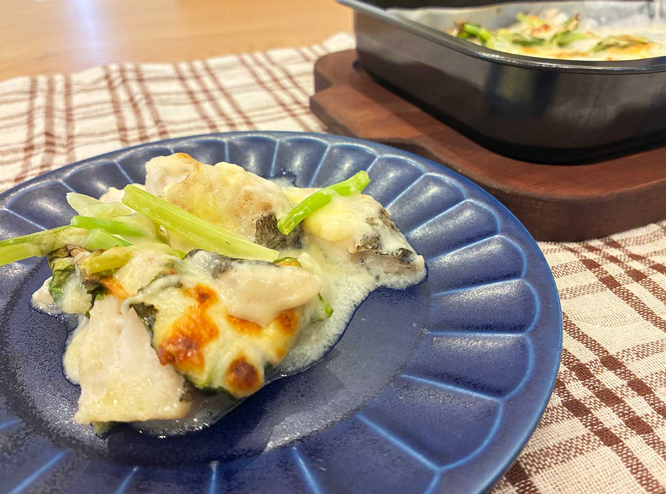 パロマフェイシスグランドタラとかぶのグラタン