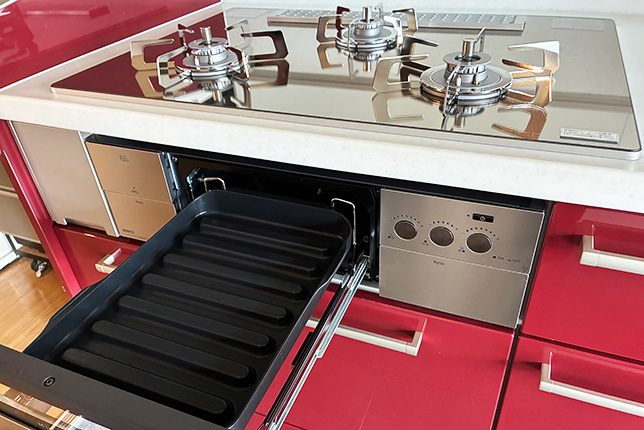 ノーリツプログレ付属波型プレートパンLグラネ