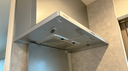 レンジフード大掃除簡単手順