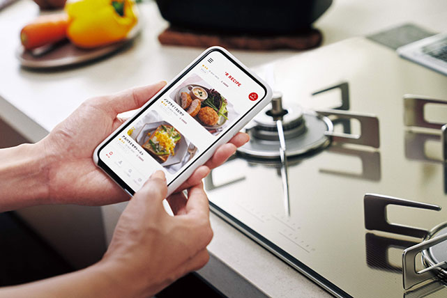 リンナイプラスアールレシピ