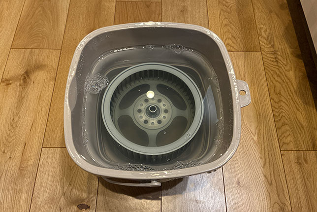 シロッコファン浸け置き洗い