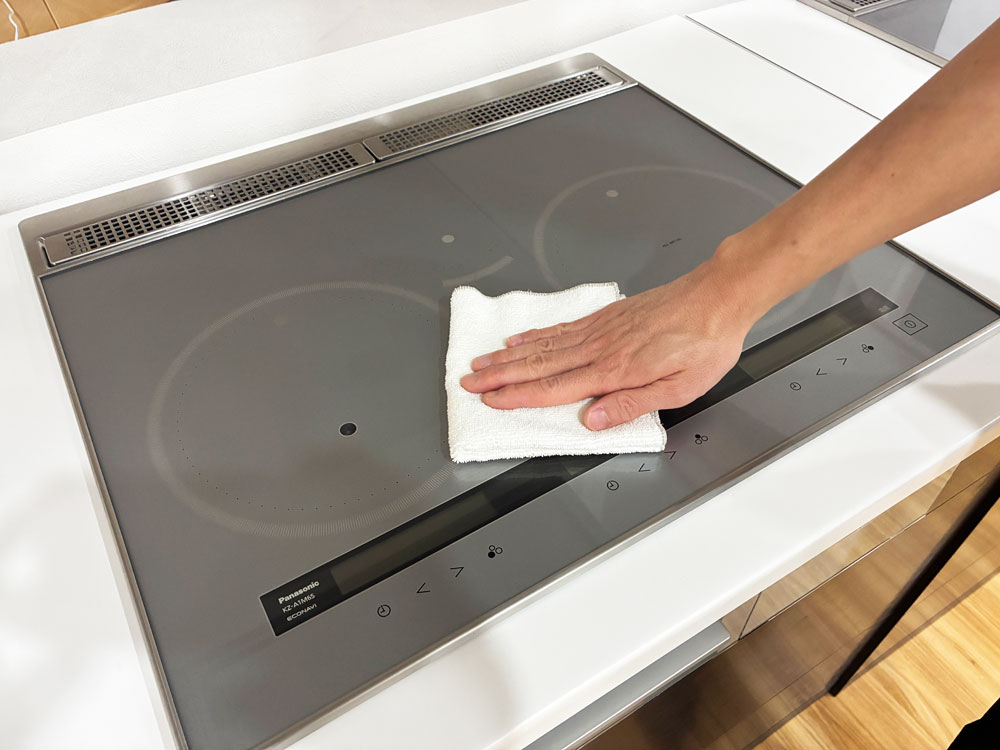 IHコンロの清掃