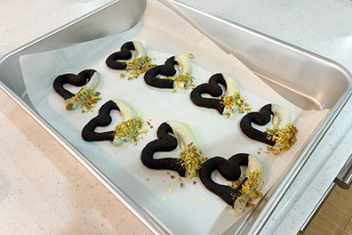 リンナイデリシア絞り出しチョコクッキー