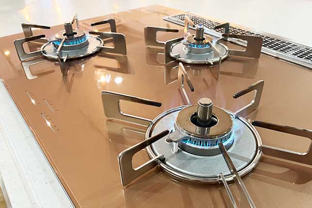 エコカナビルトインガスコンロ操作体験