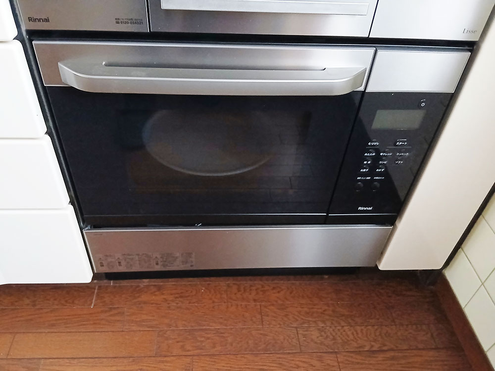 エコカナ施工事例リンナイ電子コンベックガスオーブン