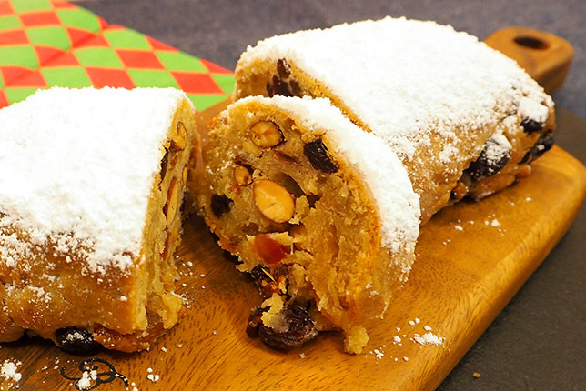 リンナイコンベクションオーブンでシュトレン