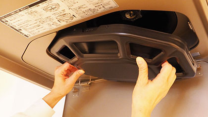 レンジフードの清掃