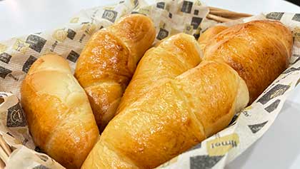 リンナイの電子コンベック「S15シリーズ」（RSR-S15E-ST）で作る「バターロール」