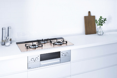 リンナイリッセスモーキーピンク