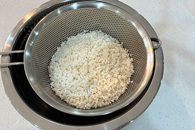 フェイシスグランド炊飯鍋で蛸飯