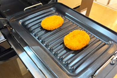 グリルオートメニューでお惣菜のあたため
