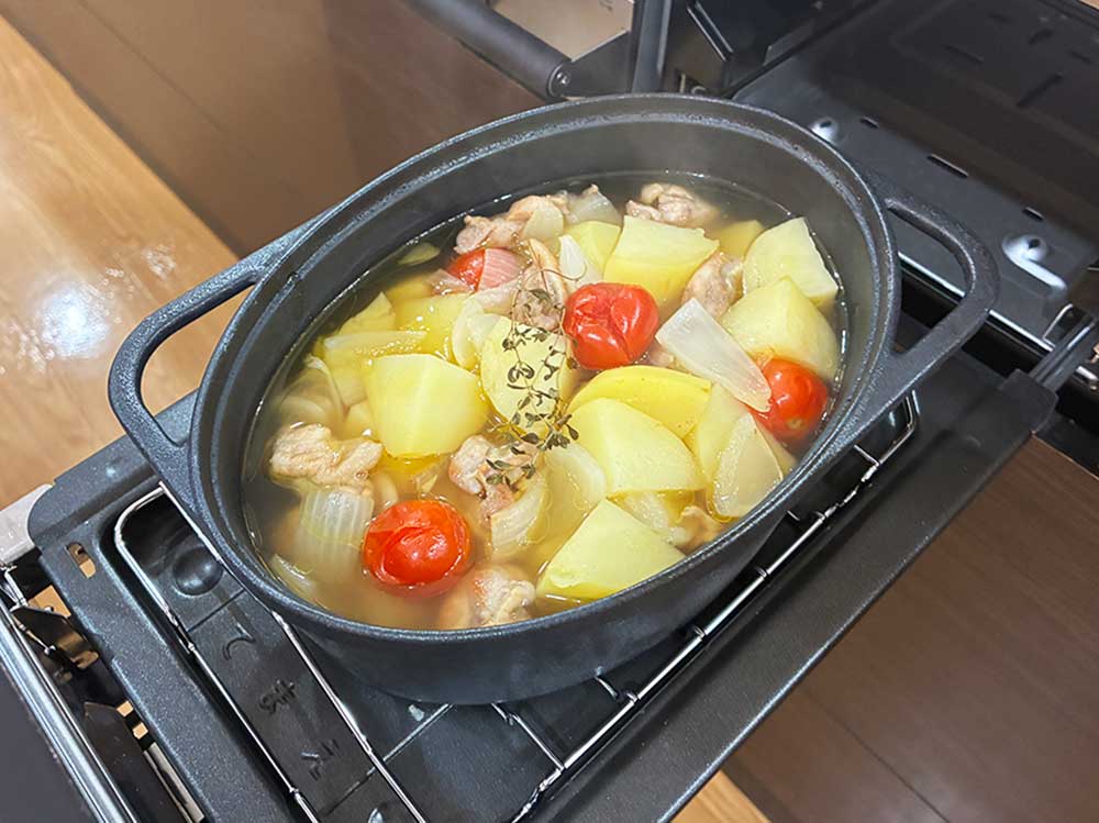ノーリツプラスドゥで夏のポトフ