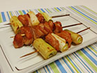 おつまみやおかずにもノーリツオーブンレンジで作る焼きとりのねぎま調理レシピ