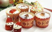 簡単手作りクリスマススイーツ☆IHで作るふわふわスフレチーズケーキ作り方動画レシピ