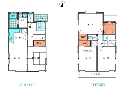 戸建てリノベーション図面