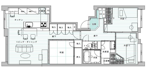マンションリノベ横浜市泉区