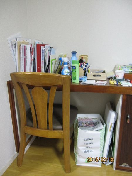 お雛様用テーブルビフォー