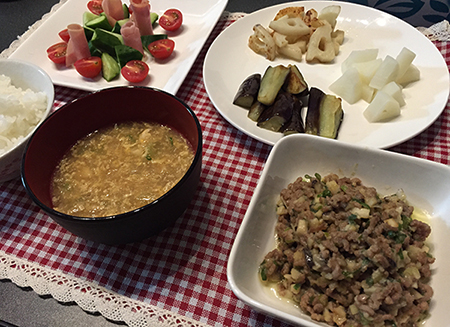 節電食を使ったごはん