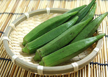 ねばねばが美味しいオクラ
