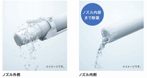 TOTOネオレストのきれい除菌水のノズルきれい