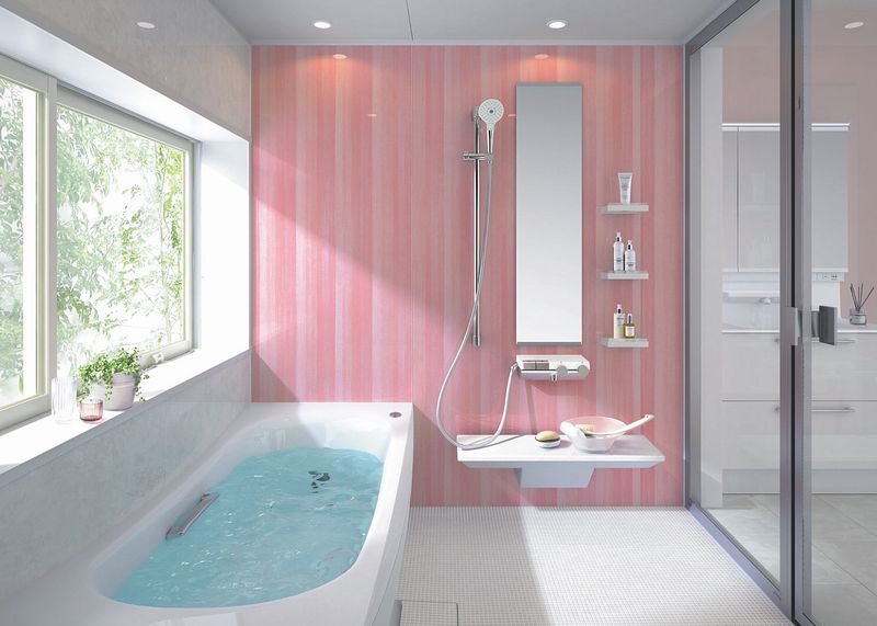 Toto サザナにお風呂リフォームして床掃除を簡単に カビの発生抑制も出来てキレイな浴室