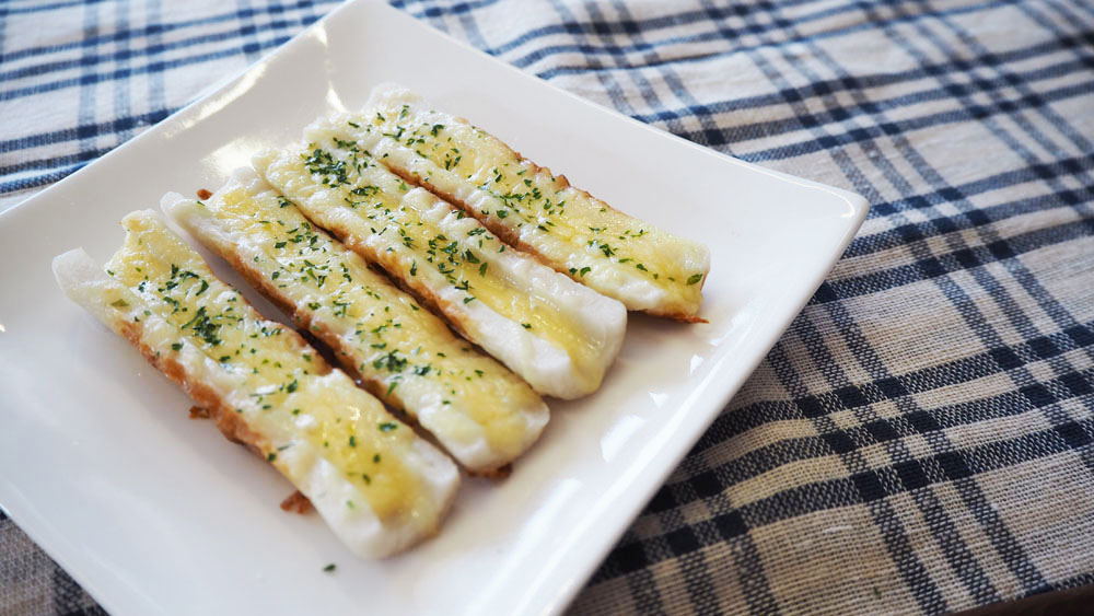 竹輪のマヨチーズ焼き