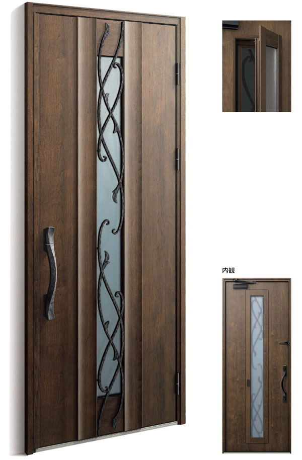 YKK AP 断熱玄関ドア ヴェナート D30の「通風ドア」エレガントデザイン